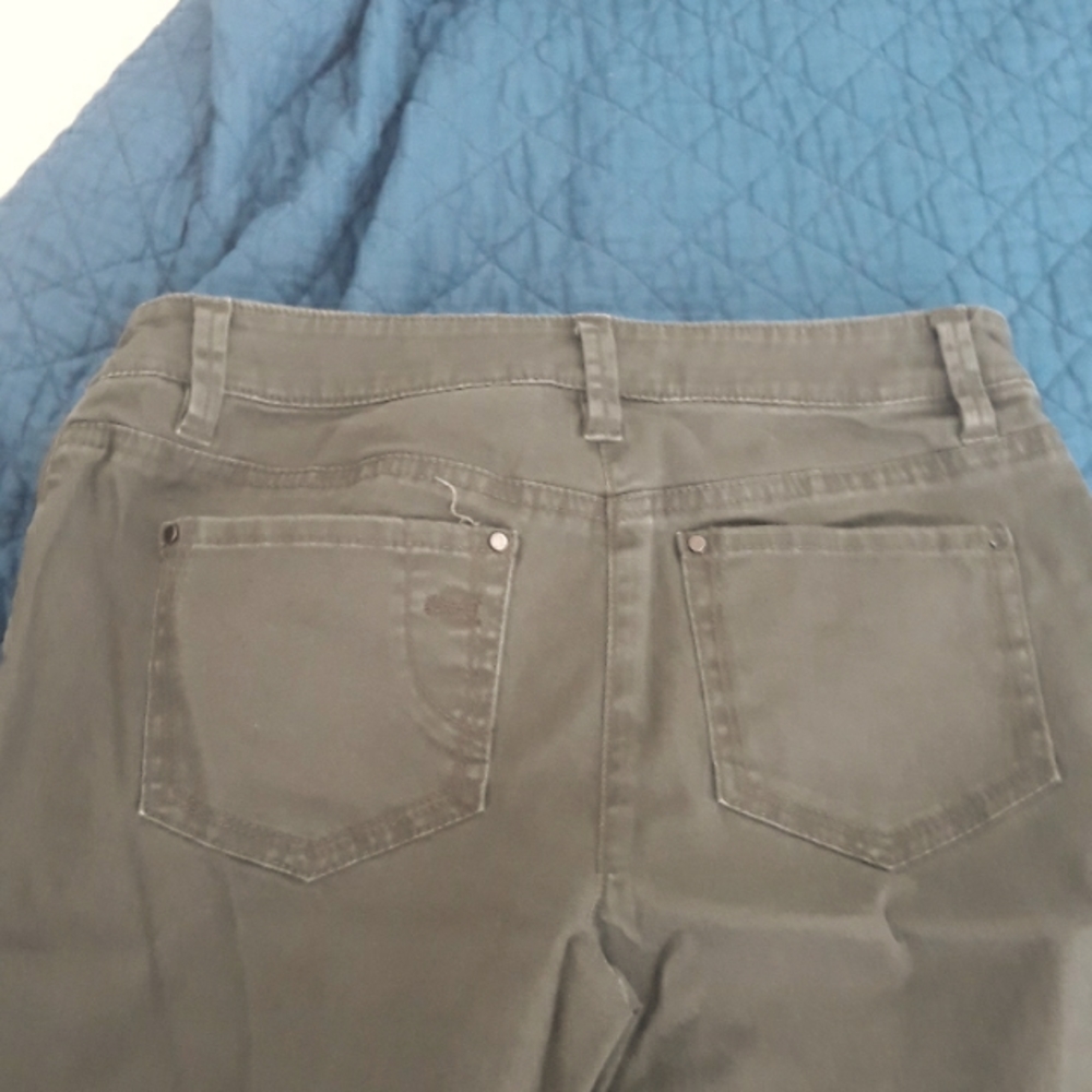 Kenar olive green jeans
